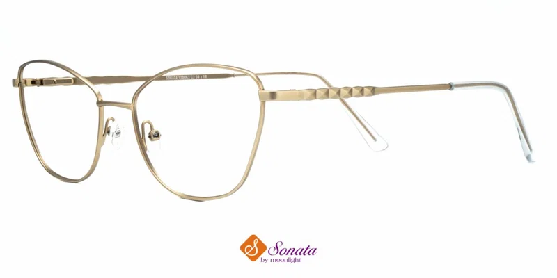 Rame de vedere ST 0063 c3 Sonata pentru femei, metal auriu