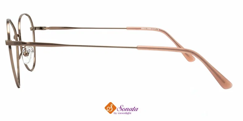Ramă de ochelari aurie Sonata ST 0066 c3, detaliu