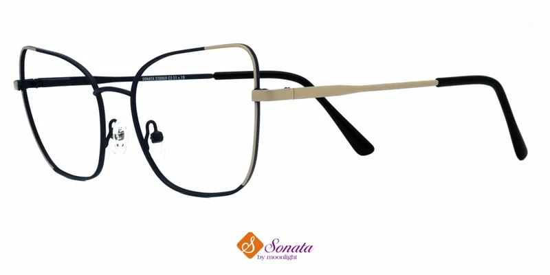 Rame de ochelari ST 0069 c3 Sonata în nuanțe bej și bleumarin