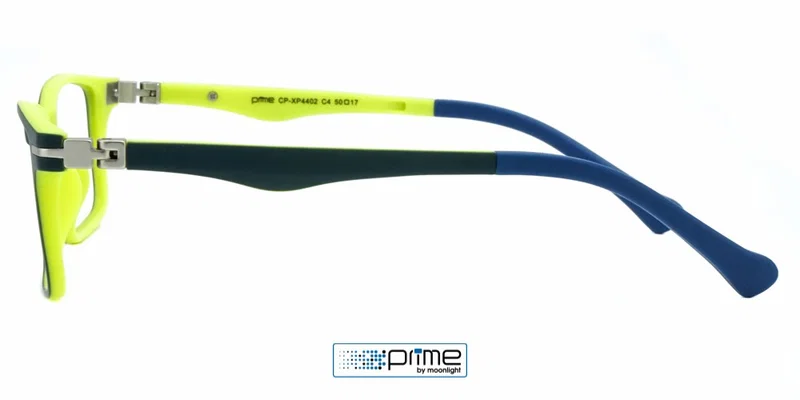 Detaliu ramă plastic CP XP 4402 c4 Prime, combinație negru și galben