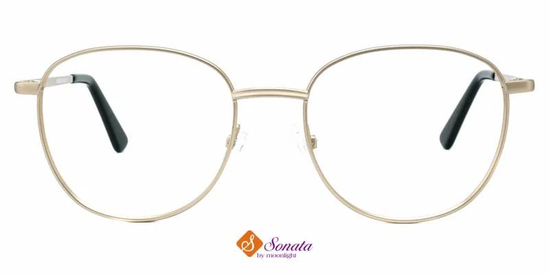 Rame pentru femei ST 0074 c2 Sonata, culoare aurie, vedere laterală