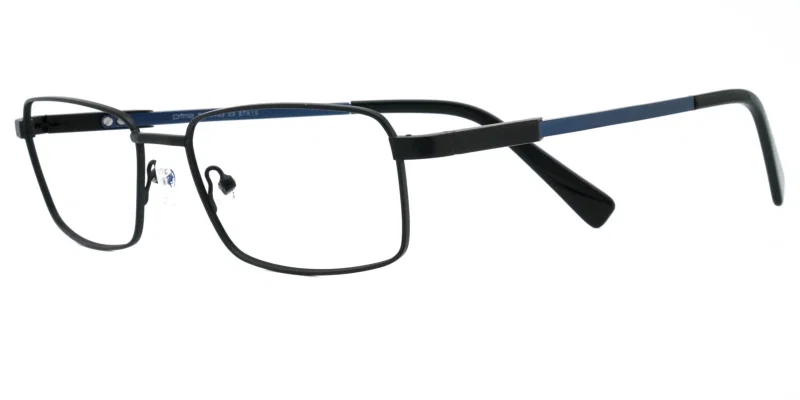 Rame BIP 4433 c3 Prime metalice pentru bărbați, negru și bleumarin