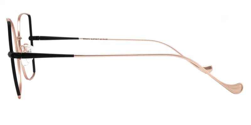 GLST 4617 c2 Sonata cu montură integrală, design negru și auriu