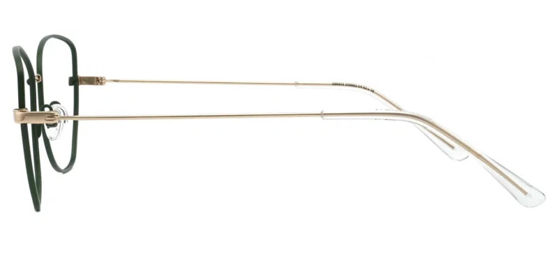 Ramă completă de ochelari Sonata, model auriu-verde