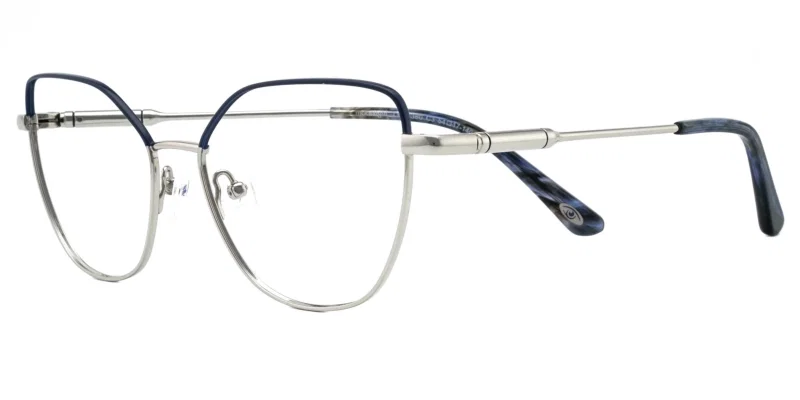 Rama de ochelari TYM 4380 c3 Moonlight negru și auriu, vedere frontală