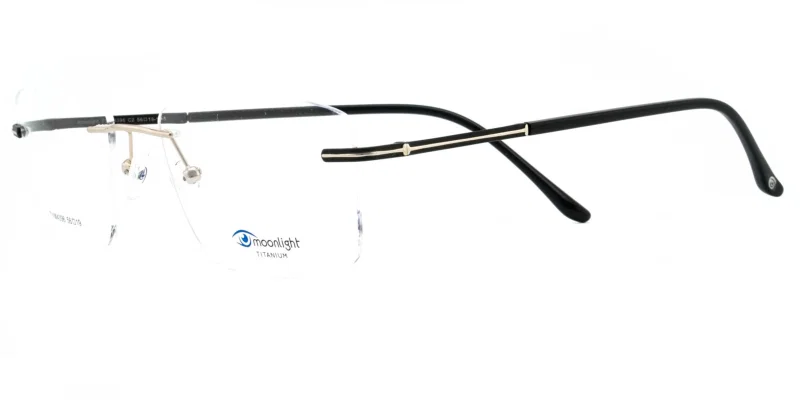 Ramă de ochelari TYM 4396 c2 Moonlight negru și auriu