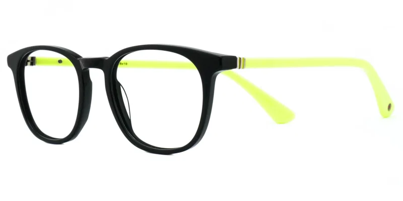 Rame de ochelari pentru copii RS 4700 c1 Success, negre cu galben
