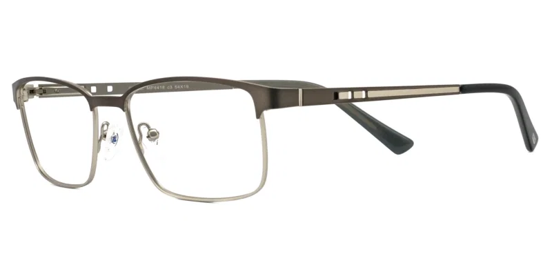 Ramă de ochelari MP 4418 c3 Prime pentru bărbați, metalică, maro și argintie
