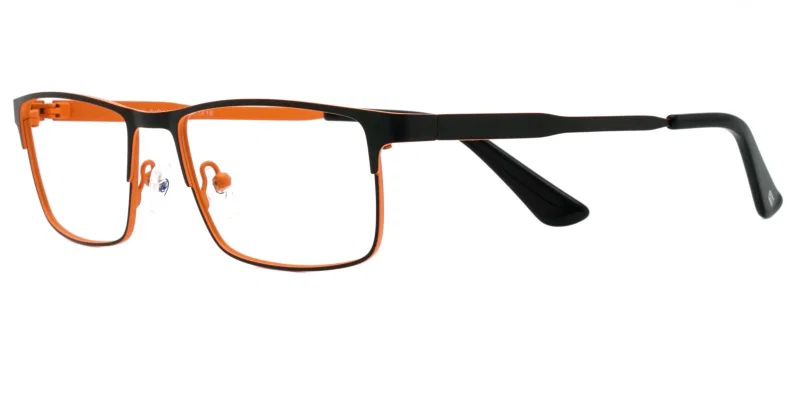 Ramă de ochelari BIP 4420 c2 Prime negru și portocaliu