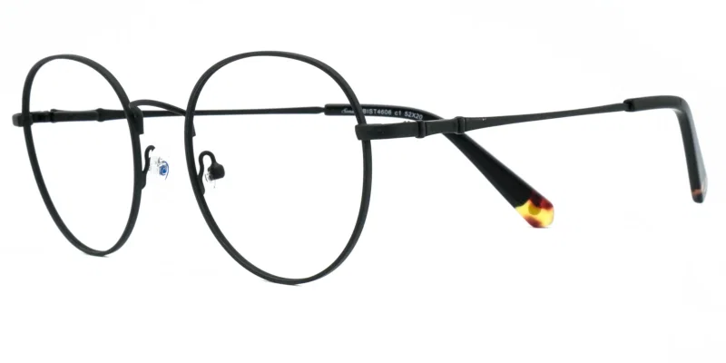 BIST 4606 c1 Sonata ramă de ochelari neagră din metal