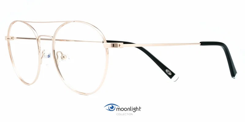 Ramă de ochelari TYM 3534 c2 Moonlight negru și auriu