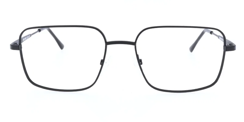 P 0091 c3 Prime cu montură full rim, ramă metalică negru-roșu, vedere laterală