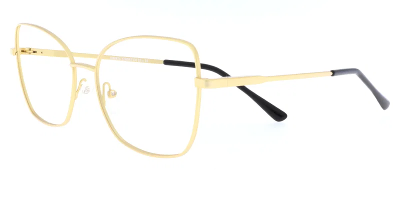 Ochelari de vedere ST 0093 c4 Sonata cu ramă metalică aurie și galbenă