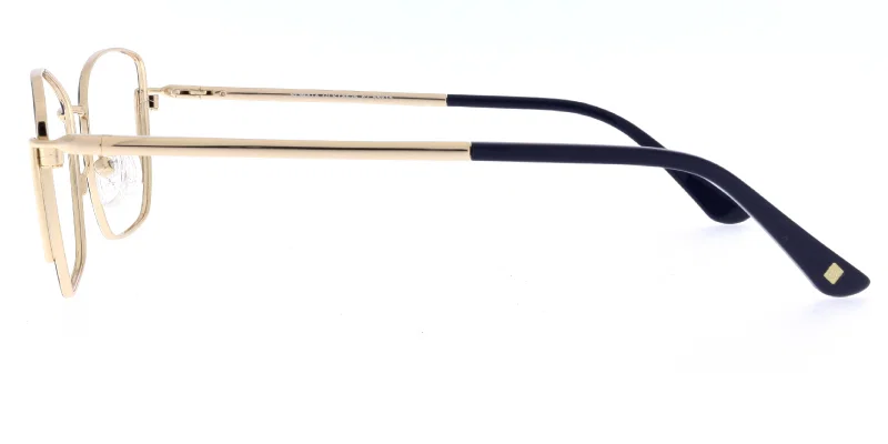 Ochelari GLST 4625 c2 Sonata pentru femei, detaliu ramă aur grafit
