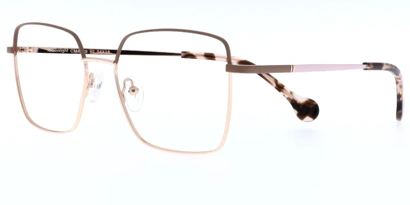 Ramă de ochelari pentru femei CM 4809 c2 Moonlight maro și auriu, vedere frontală