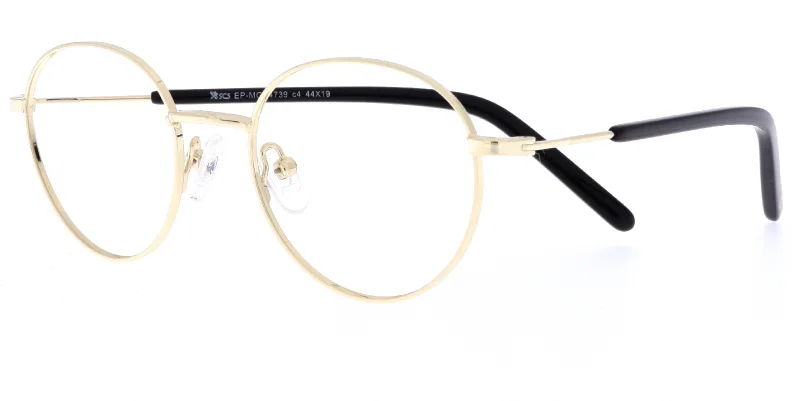 Rame ochelari copii EP MGS 4739 c4 Success negru și auriu