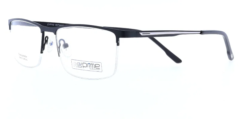 Ramă de ochelari BIP 4444 c2 Prime negru și argintiu, vedere frontală