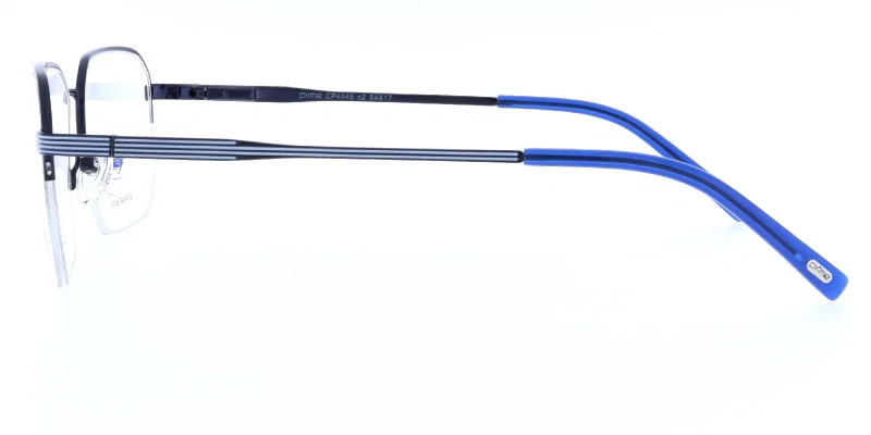Detaliu ramă de ochelari CP 4446 c2 Prime, model metalic pentru bărbați