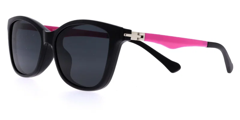Ramă de ochelari copii GLN XS 4718 c3 Success negru și roz
