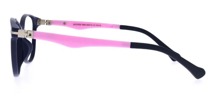 Ramă de ochelari copii GNN XS 4719 c3 Success în combinația navy blue și rose