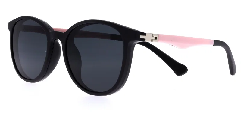 Rame EM XS 4732 c3 Success pentru copii, clip-on, negru și roz