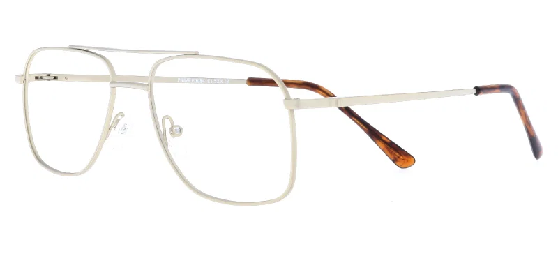 Ramă de ochelari P 0094 c1 Prime aurie, vedere frontală