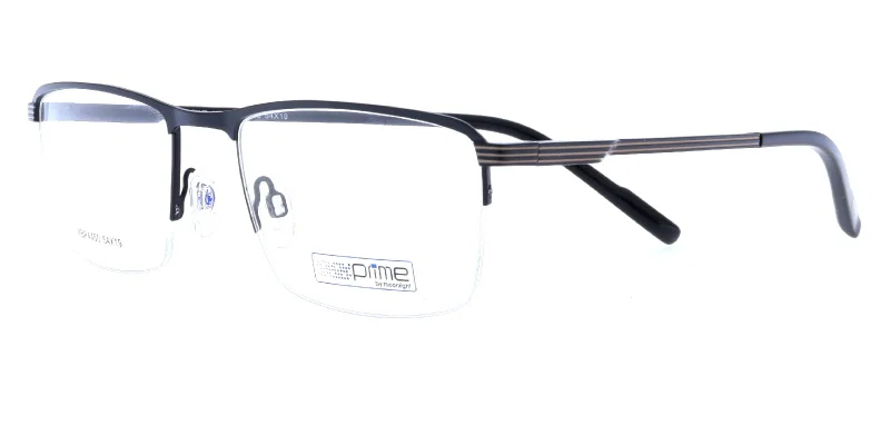 Rame YBP 4450 c3 Prime metalice half rim, culoare neagră și maro