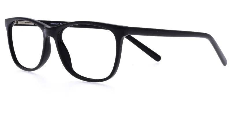 Ochelari pentru copii GLM 4210 c1 Simpleye negri, vedere frontală