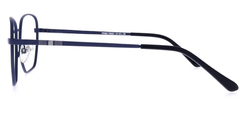 Detaliu ramă de ochelari P 0092 c4 Prime, model metalic pentru bărbați