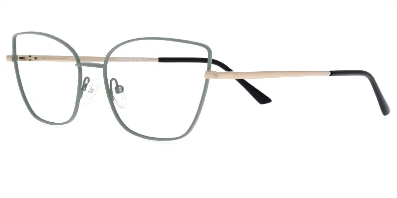Rame de ochelari ST 0097 c1 Sonata auriu-verde, vedere frontală