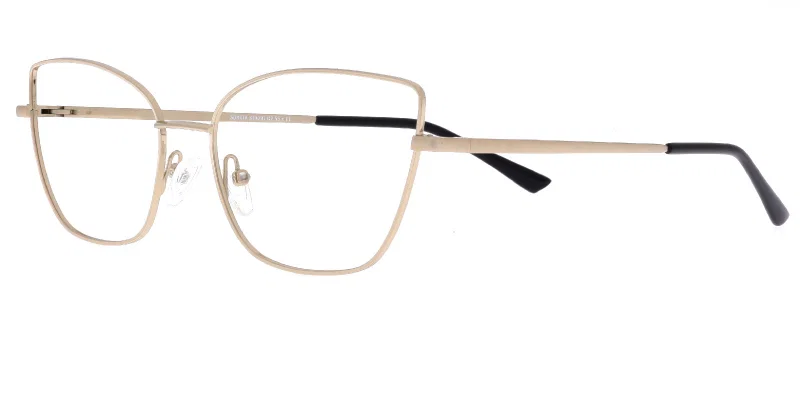 Ramă de ochelari pentru femei ST 0097 c2 Sonata, metalică, aurie