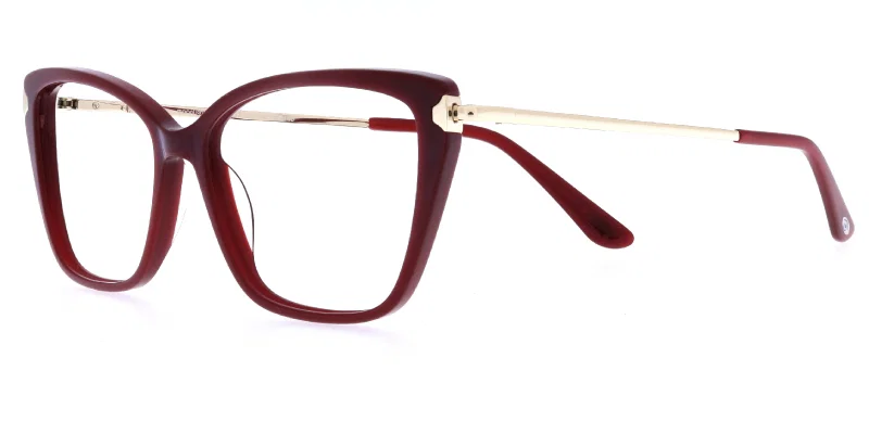 Rame YSM 4832 c2 Moonlight claret și auriu – vedere frontală
