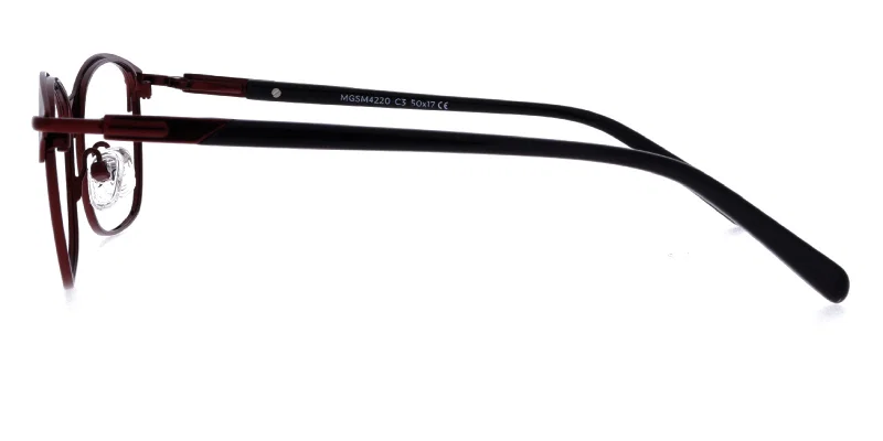 Detaliu rame de ochelari MGSM 4220 c3 Simpleye claret