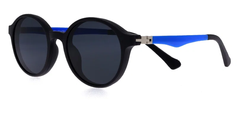 Ramă GA XS 4760 c2 Success clip-on pentru copii, negru și albastru