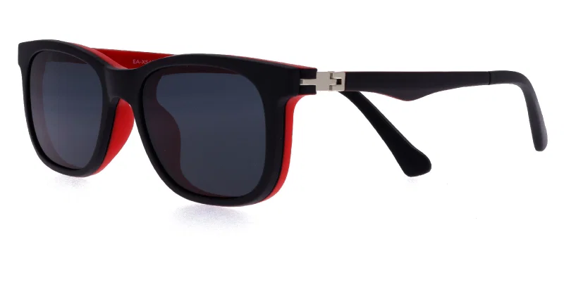 Rame de ochelari pentru copii EA XS 4762 c4 Success în negru și roșu