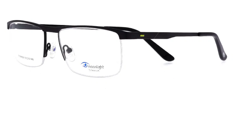 Ramă de ochelari TYM 4826 c1 Moonlight, negru și galben, vedere frontală