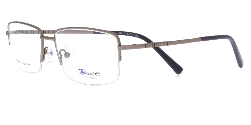 Ramă de ochelari TYM 4827 c3 Moonlight argintie, vedere frontală