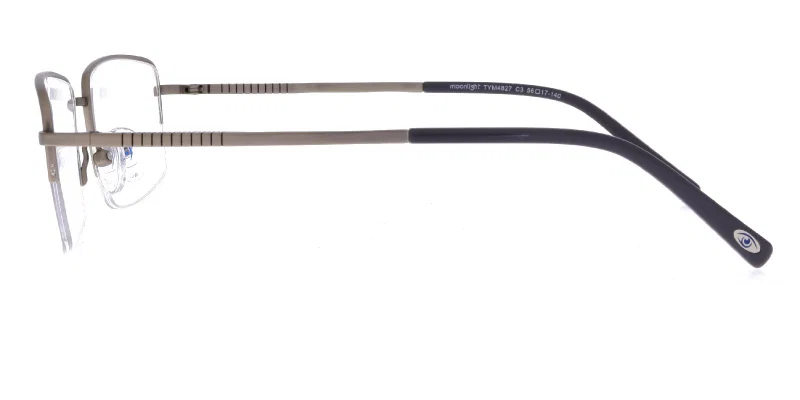 Ochelari Moonlight TYM 4827 c3, ramă argintie pentru bărbați