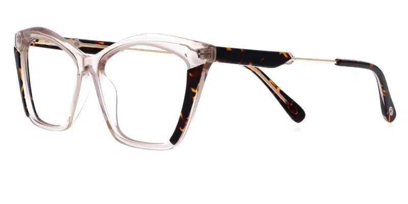 Ramă de ochelari pentru femei RM 4815 c1 Moonlight, negru și maro