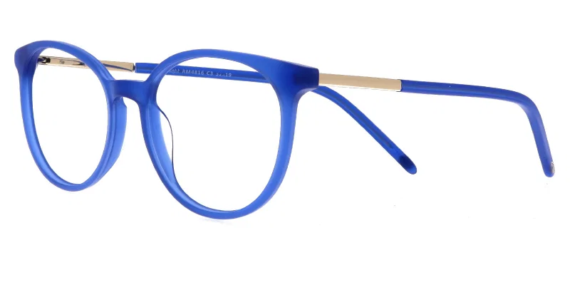 Ramă de ochelari RM 4816 c3 Moonlight albastru și auriu, vedere frontală