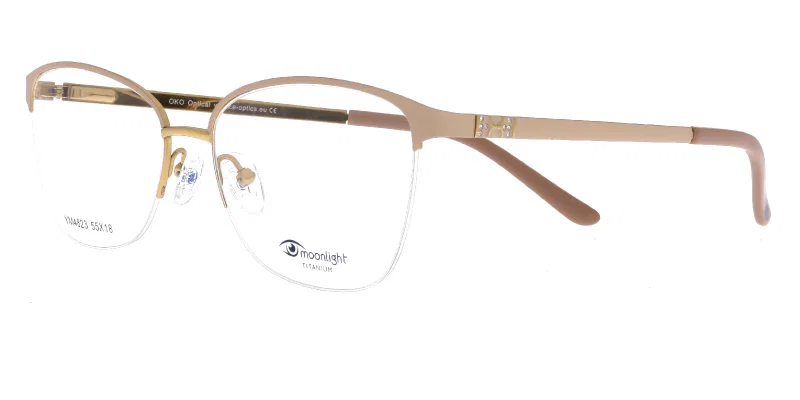 Ramă de ochelari pentru femei YM 4823 c2 Moonlight bej