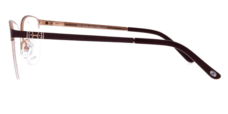 Model Moonlight YM 4823 c3 cu rame aurii și violet