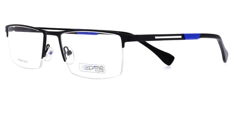 Rame FP 4448 c3 Prime metalice pentru bărbați, negru și albastru