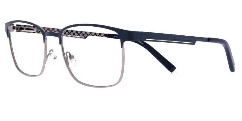 Rame de ochelari RM 4818 c3 Moonlight bleumarin și argintii, vedere frontală