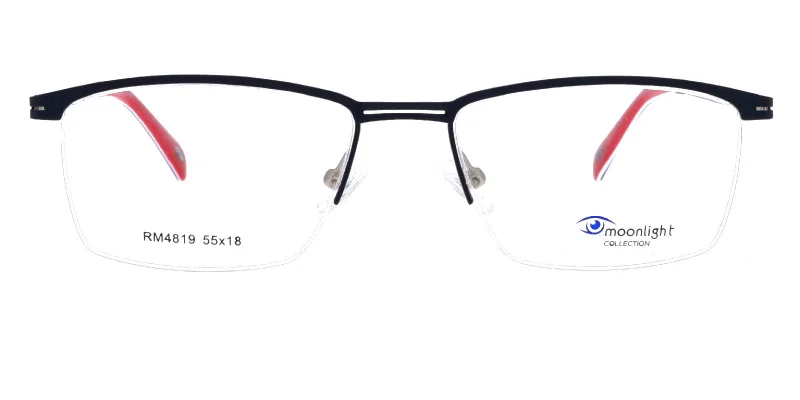Ramă de ochelari pentru bărbați RM 4819 c2 Moonlight, montură cu ramă semiînchisă