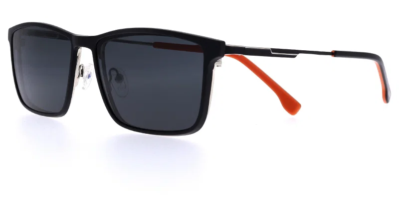 Rame BIP 4431 c1 Prime clip-on pentru bărbați, negru și portocaliu