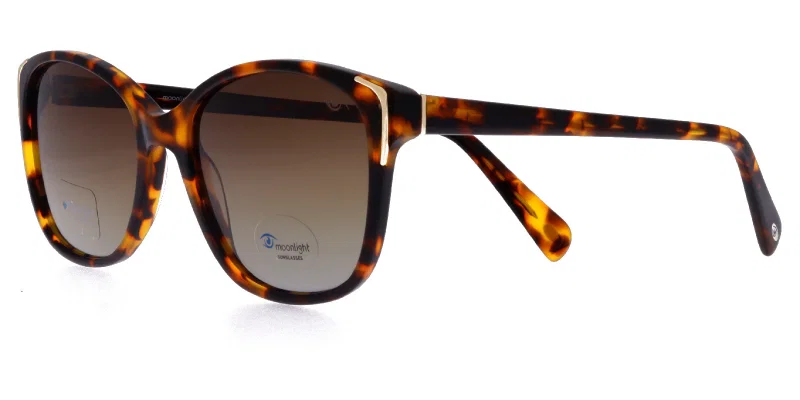 Ochelari de soare damă RM 4202 c2 Moonlight maro și galben
