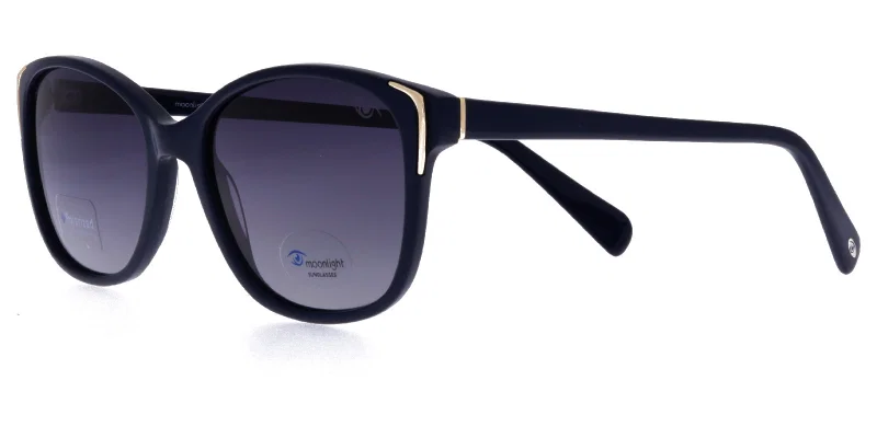 Ochelari de soare RM 4202 c3 Moonlight, ramă auriu și bleumarin, vedere frontală