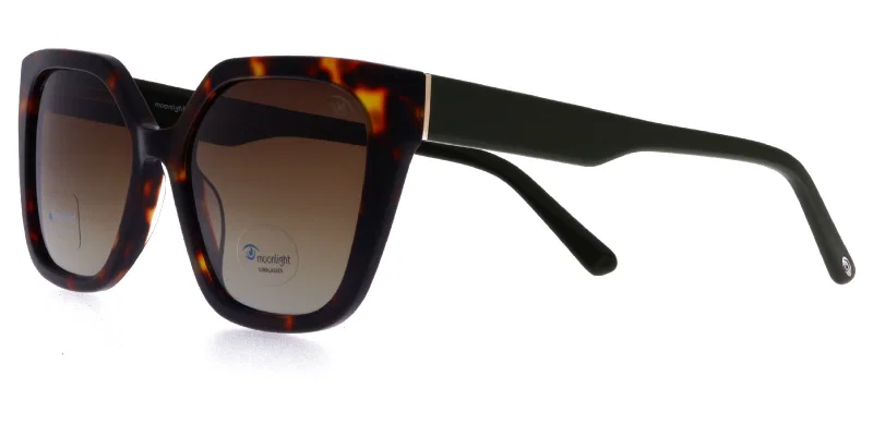 Ochelari de soare damă RM 4204 c2 Moonlight maro și verde
