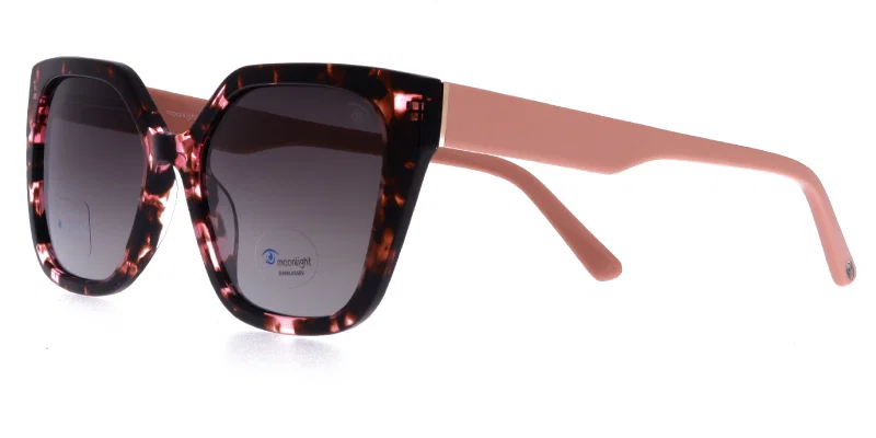 Ochelari de soare damă RM 4204 c3 Moonlight maro și roz
